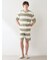 【HOMME】【接触冷感】【UVカット】スムーズィーliteクール2ボーダーハーフパンツ