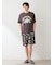 【ヒラノトシユキ】【HOMME】【接触冷感】PLANEDOGワンポイントプリントTシャツ