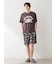 【ヒラノトシユキ】【HOMME】【接触冷感】PLANEDOGワンポイントプリントTシャツ