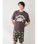 【ヒラノトシユキ】【HOMME】【接触冷感】PLANEDOGワンポイントプリントTシャツ