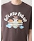 【ヒラノトシユキ】【HOMME】【接触冷感】PLANEDOGワンポイントプリントTシャツ
