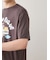 【ヒラノトシユキ】【HOMME】【接触冷感】PLANEDOGワンポイントプリントTシャツ