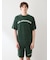 【HOMME】スムーズィーliteカジュアルロゴジャガードプルオーバー&ハーフパンツセット