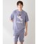 【ヒラノトシユキ】【HOMME】エアリーモコPLANEDOGジャガードプルオーバー&ハーフパンツセット
