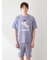 【ヒラノトシユキ】【HOMME】エアリーモコPLANEDOGジャガードプルオーバー&ハーフパンツセット