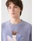【ヒラノトシユキ】【HOMME】エアリーモコPLANEDOGジャガードプルオーバー&ハーフパンツセット