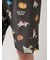 【ヒラノトシユキ】【HOMME】【接触冷感】PLANEDOG柄プリントハーフパンツ