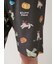 【ヒラノトシユキ】【HOMME】【接触冷感】PLANEDOG柄プリントハーフパンツ