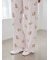 【ONLINE限定】【接触冷感】【UVカット】お散歩ドッグワンポイントTシャツ&ロングパンツセット