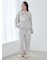 【ONLINE限定】【UVカット】お散歩ドッグワンポイント裏毛プルオーバー&ロングパンツセット