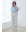 【ONLINE限定】【UVカット】お散歩ドッグワンポイント裏毛プルオーバー&ロングパンツセット