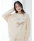 【ONLINE限定】【UVカット】お散歩ドッグワンポイント裏毛プルオーバー&ロングパンツセット