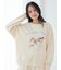 【ONLINE限定】【UVカット】お散歩ドッグワンポイント裏毛プルオーバー&ロングパンツセット