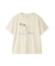 【接触冷感】【UVカット】お散歩ドッグワンポイントTシャツ