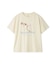 【接触冷感】【UVカット】お散歩ドッグワンポイントTシャツ