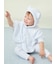 【ラッピング済み】【BABY】パウダーベアポンチョ&ストローマグセット BOX付き