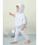 【ラッピング済み】【BABY】パウダーベアポンチョ&ストローマグセット BOX付き