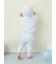 【ラッピング済み】【BABY】パウダーベアポンチョ&ストローマグセット BOX付き