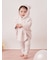 【ラッピング済み】【BABY】パウダーベアポンチョ&スタイセット BOX付き