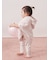 【ラッピング済み】【BABY】パウダーベアポンチョ&スタイセット BOX付き