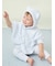【ラッピング済み】【BABY】パウダーベアポンチョ&スタイセット BOX付き