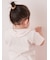 【ラッピング済み】【BABY】パウダーベアポンチョ&スタイセット BOX付き