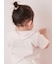 【ラッピング済み】【BABY】パウダーベアポンチョ&スタイセット BOX付き