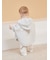 【ラッピング済み】【BABY】パウダーアニマルポンチョ&スタイセット BOX付き