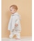 【ラッピング済み】【BABY】パウダーアニマルポンチョ&スタイセット BOX付き