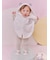 【ラッピング済み】【BABY】パウダーアニマルポンチョ&スタイセット BOX付き