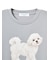 【HOMME】お散歩ドッグワンポイントTシャツ