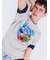 【SESAMESTREET×CPDHOOME meets GELATOPIQUE】コットンワンポイントプリントTシャツ