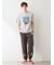 【SESAMESTREET×CPDHOOME meets GELATOPIQUE】コットンワンポイントプリントTシャツ