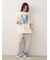 【SESAMESTREET×CPDHOOME meets GELATOPIQUE】コットンワンポイントプリントTシャツ