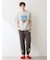 【SESAMESTREET×CPDHOOME meets GELATOPIQUE】コットン裏毛プリントロングパンツ
