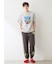 【SESAMESTREET×CPDHOOME meets GELATOPIQUE】コットン裏毛プリントロングパンツ
