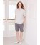 【UNISEX】リップルボーダーハーフパンツ