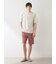 【UNISEX】リップルボーダーハーフパンツ