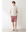【UNISEX】リップルボーダーハーフパンツ