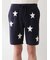 【UNISEX】エアリーモコカレッジスタージャガードハーフパンツ