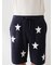 【UNISEX】エアリーモコカレッジスタージャガードハーフパンツ