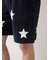 【UNISEX】エアリーモコカレッジスタージャガードハーフパンツ
