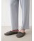 【HOMME】クールレーヨンロゴロングパンツ