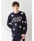 【UNISEX】エアリーモコカレッジスタージャガードプルオーバー