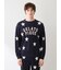 【UNISEX】エアリーモコカレッジスタージャガードプルオーバー
