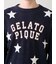 【UNISEX】エアリーモコカレッジスタージャガードプルオーバー