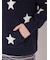【UNISEX】エアリーモコカレッジスタージャガードパーカ