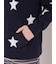 【UNISEX】エアリーモコカレッジスタージャガードパーカ