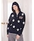 【UNISEX】エアリーモコカレッジスタージャガードパーカ
