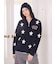【UNISEX】エアリーモコカレッジスタージャガードパーカ